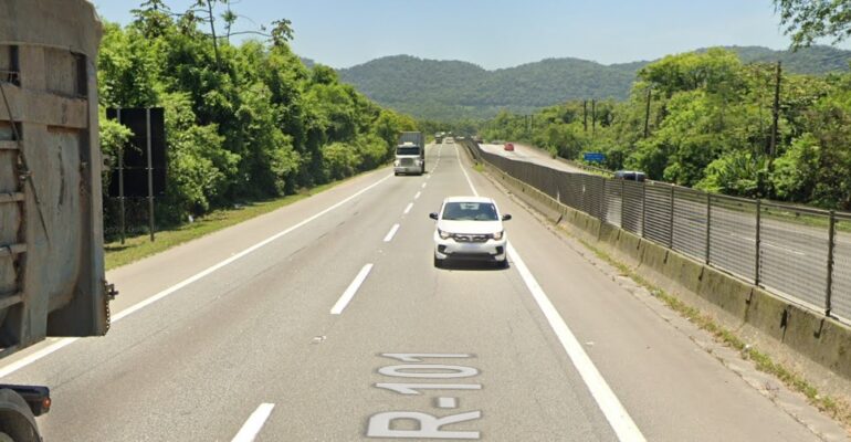 Rangoni Litoral Trecho da rodovia Cônego Domênico Rangoni