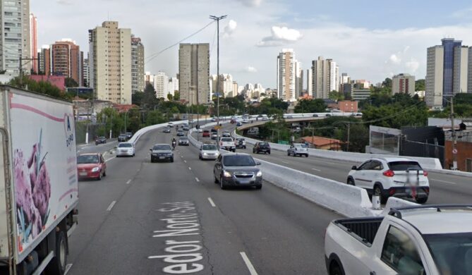 Viaduto Washington Luís avenida Washington Luís