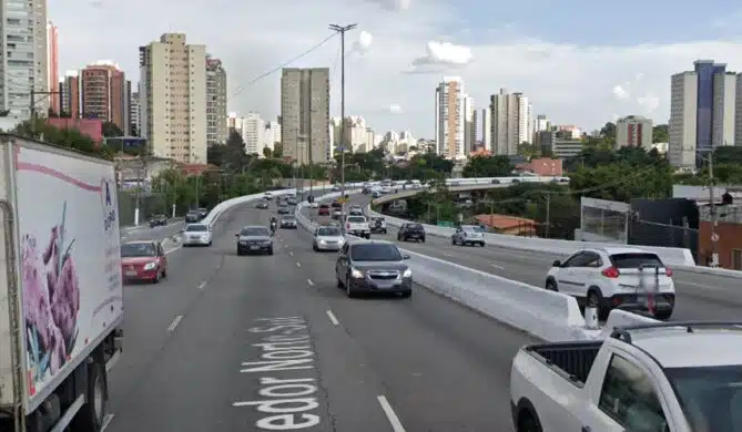 Viaduto Washington Luís avenida Washington Luís