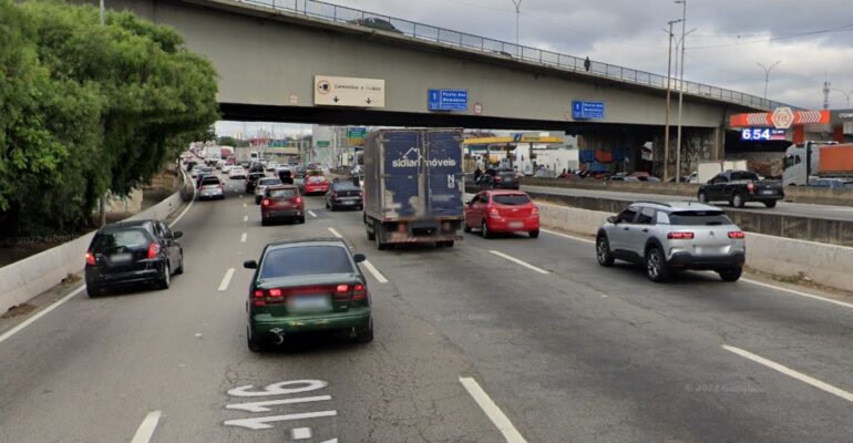 Marginal tietê Ponte dos Remédios