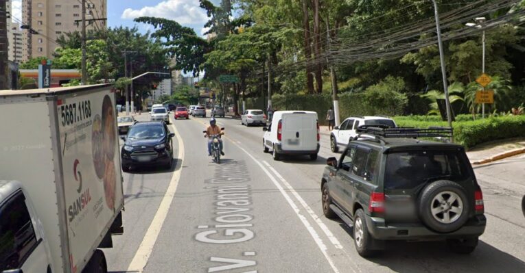 Avenida Giovanni Gronchi acidentes