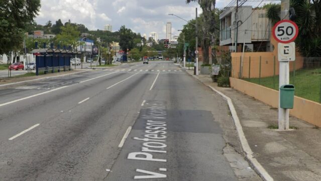 Vicente Rao SP Avenida Professor Vicente Rao