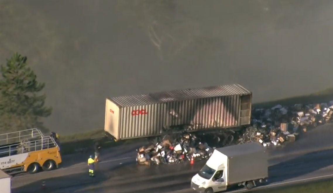 Incêndio veículo rodoanel