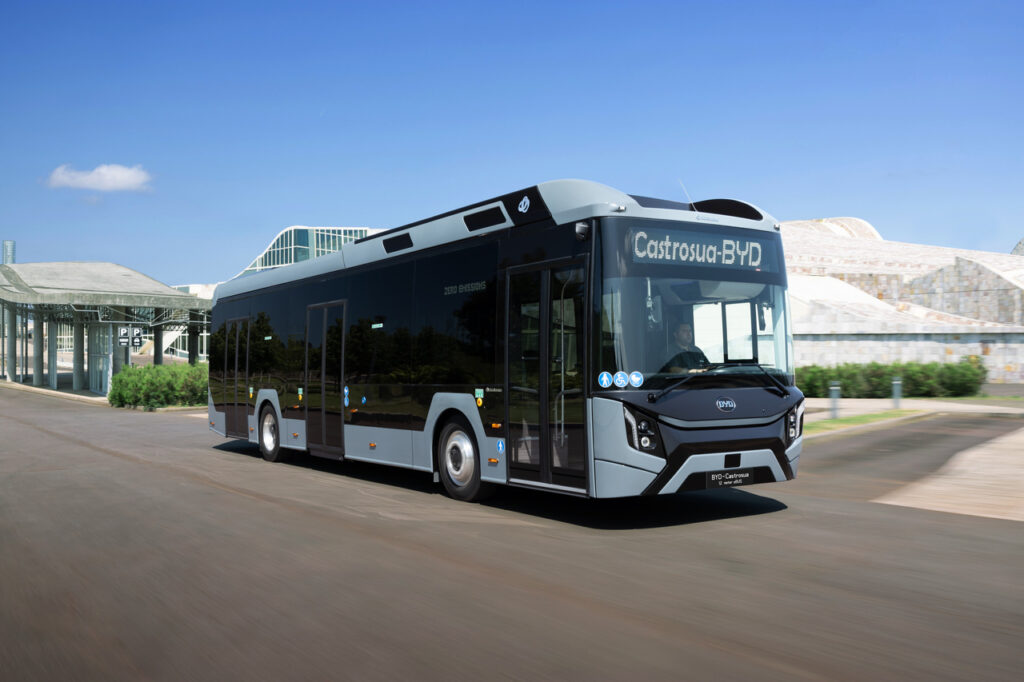 BYD lanza un autobús eléctrico en España de la mano de una empresa especializada en carrocerías