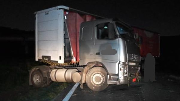 carreta no rodoanel oeste