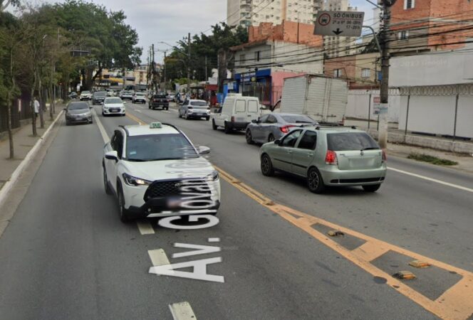Avenida Giovanni Gronchi acidentes