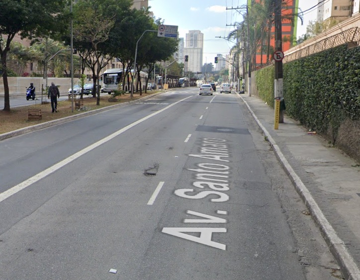 Avenida Santo Amaro Zona Sul