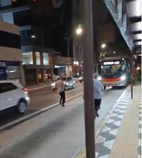 briga de motoristas de ônibus em São Paulo