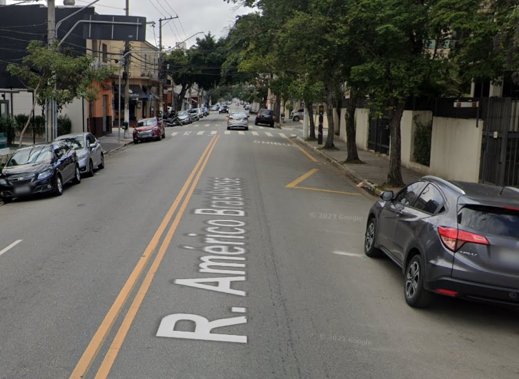 Rua Américo Brasiliense