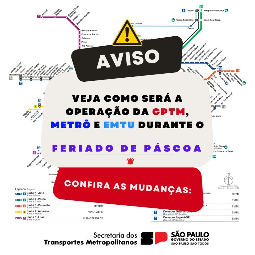 aviso páscoa