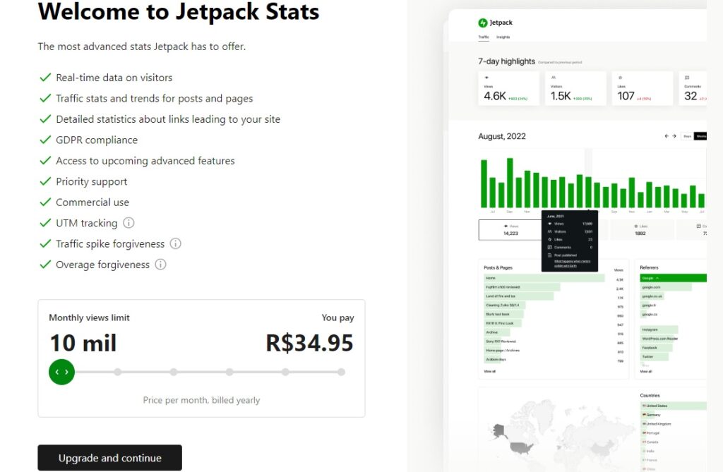 jetpack stats