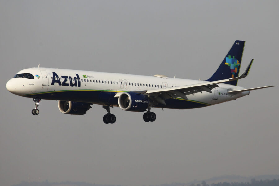 avião azul viagem aeroporto de viracopos