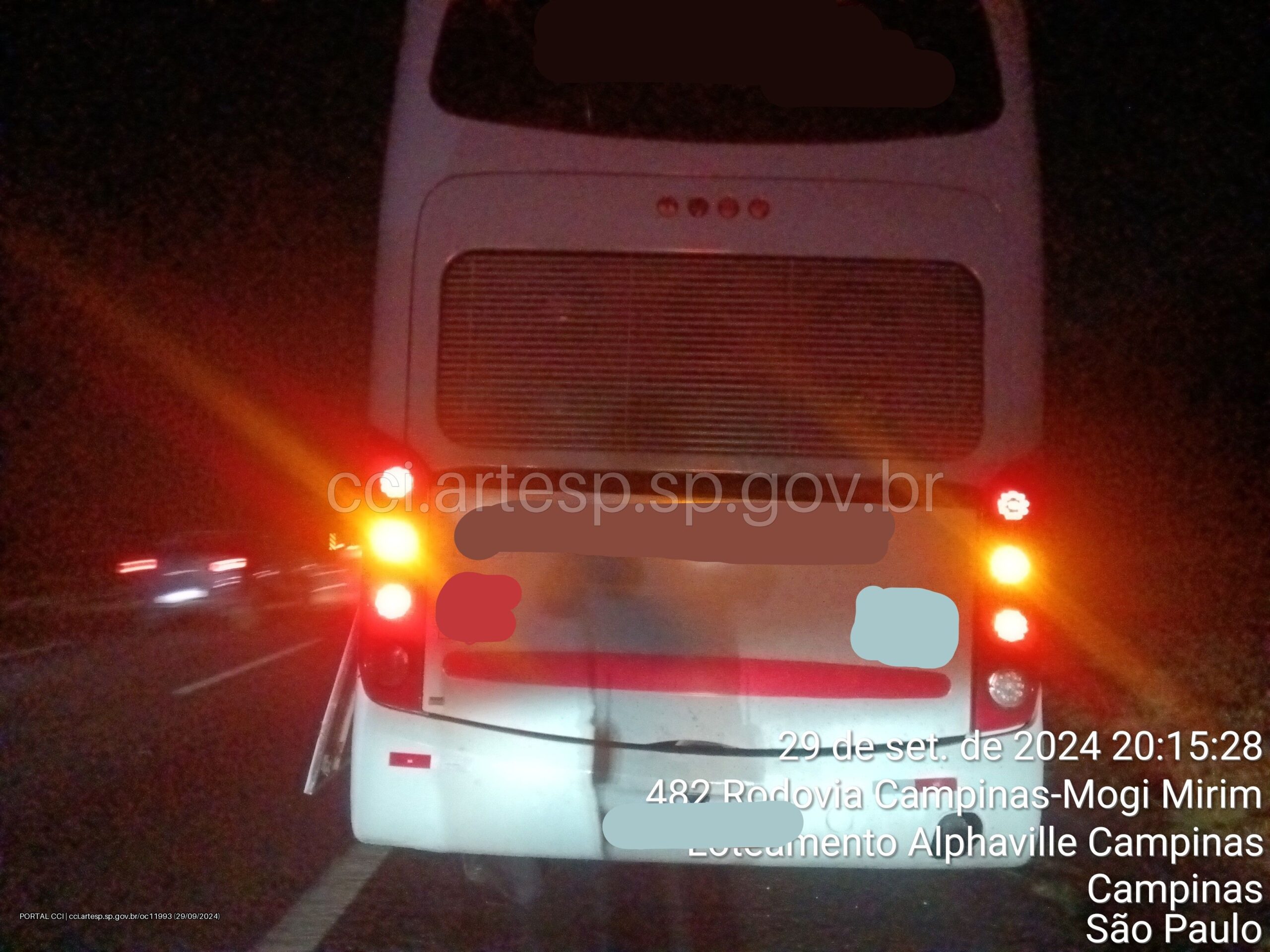 ônibus acidente rodovia