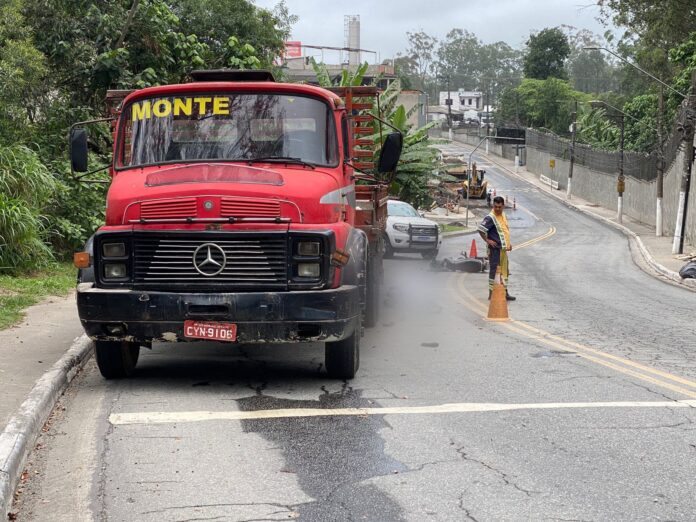 caminhão em São Bernardo