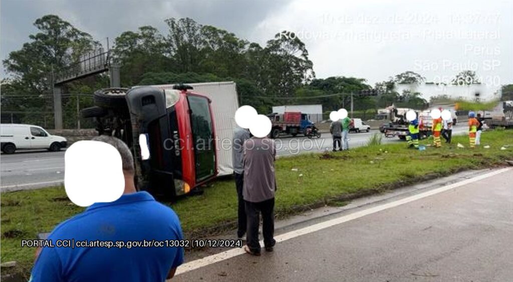 iveco tombado