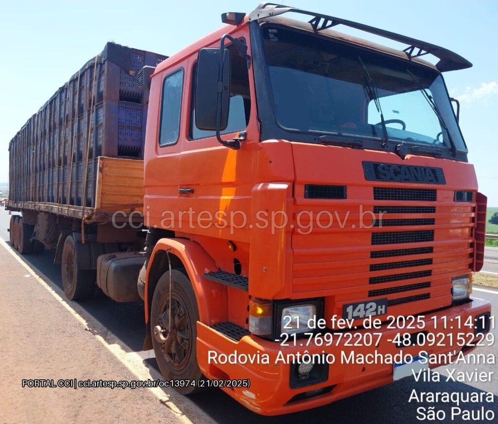 Carreta Scania R142