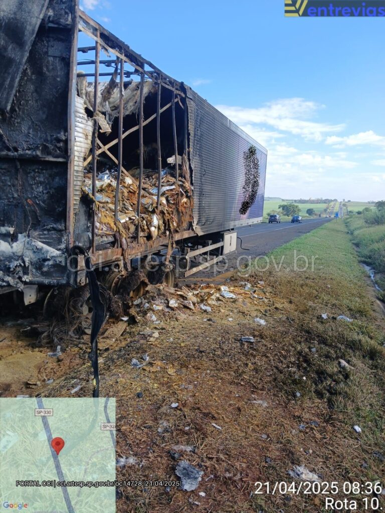 carreta pós fogo