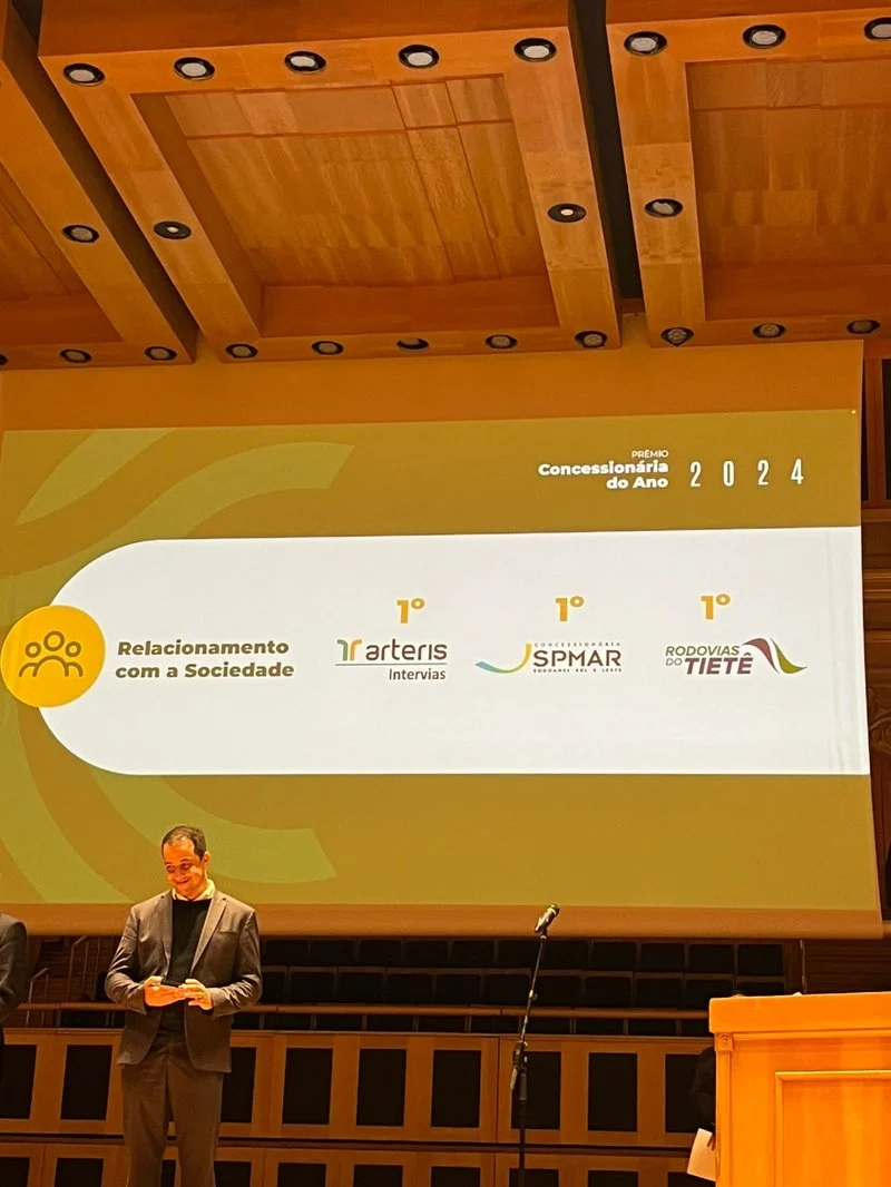arteris intervias premiação