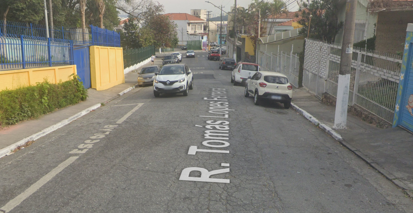 Rua Tomás Lopes Ferreira no Parque São Domingos