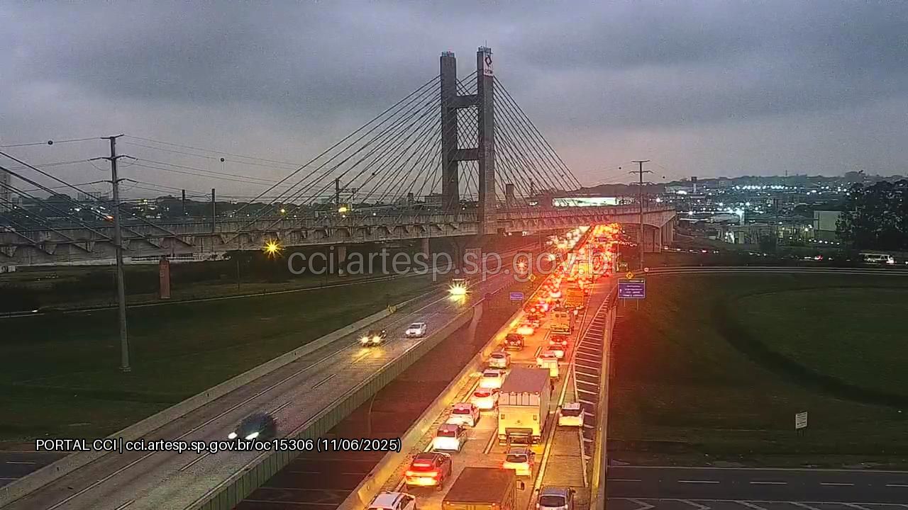 rodovia hélio smidt travada