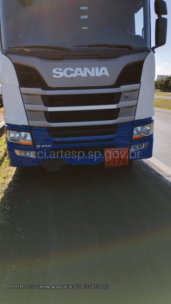 Carreta Scania sp-310