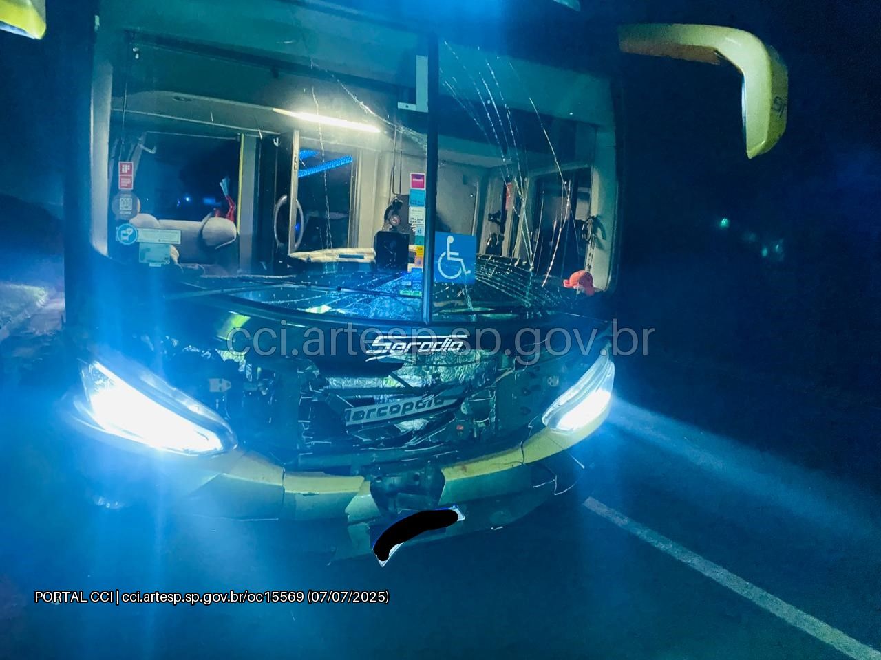 Ônibus Volvo Marcopolo rodovia Anhanguera