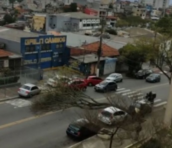 árvores caiu avenida Itamarati