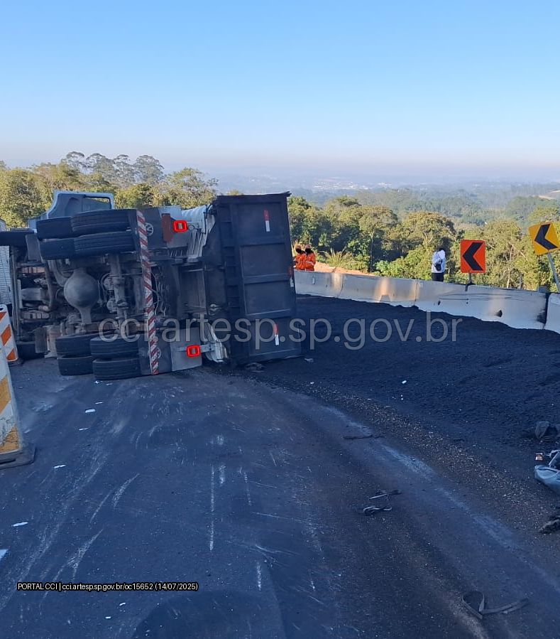 caminhão rodovia raposo tavares