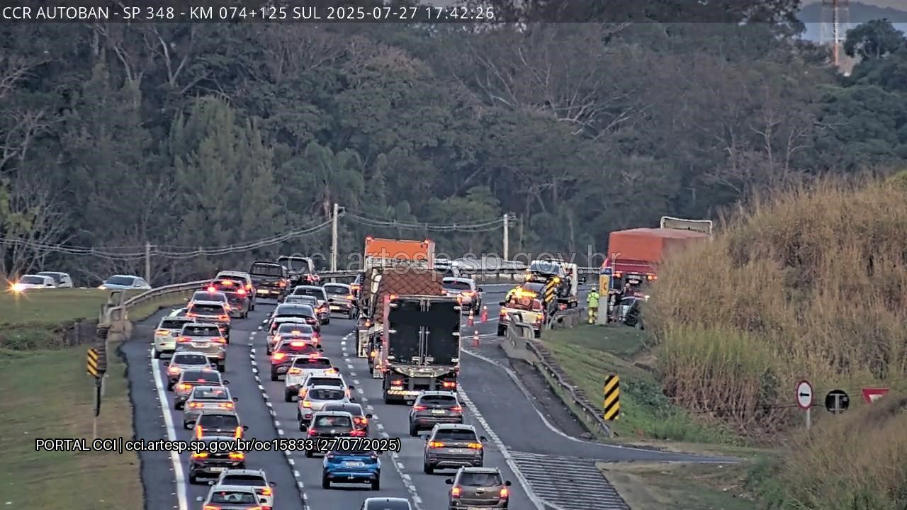 itupeva rodovia dos bandeirantes engavetamento