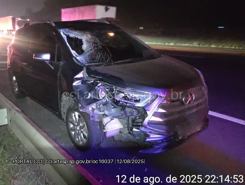 Automóvel J5 rodovia dos Bandeirantes
