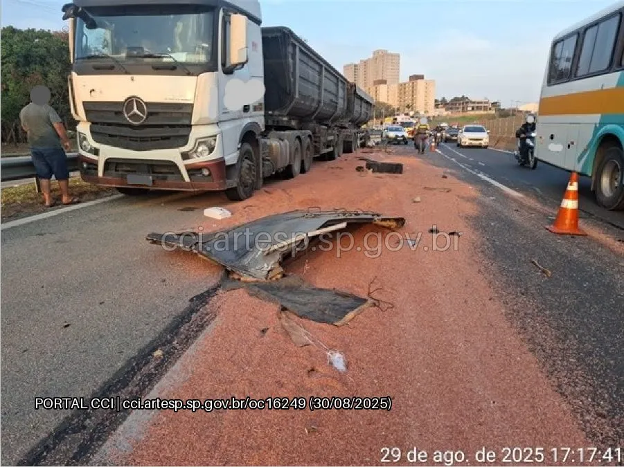 Bitrem Mercedes-Benz Actros 2653 rodovia raposo tavares