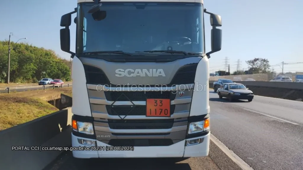Bitrem Scania R450 rodovia Anhanguera