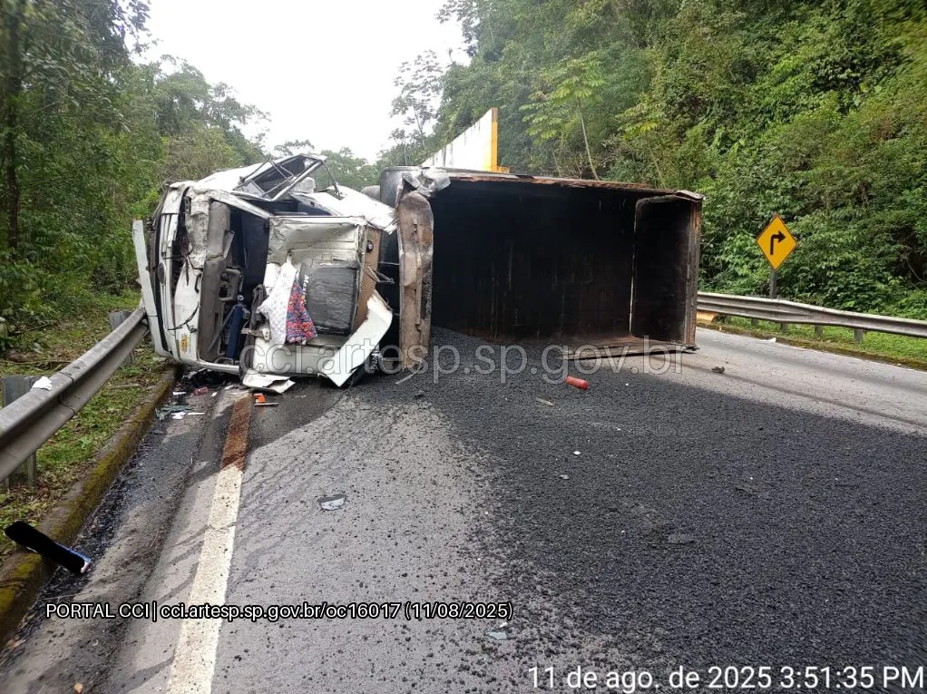 Caminhão Titan 18.310 rodovia Mogi-Bertioga estradas