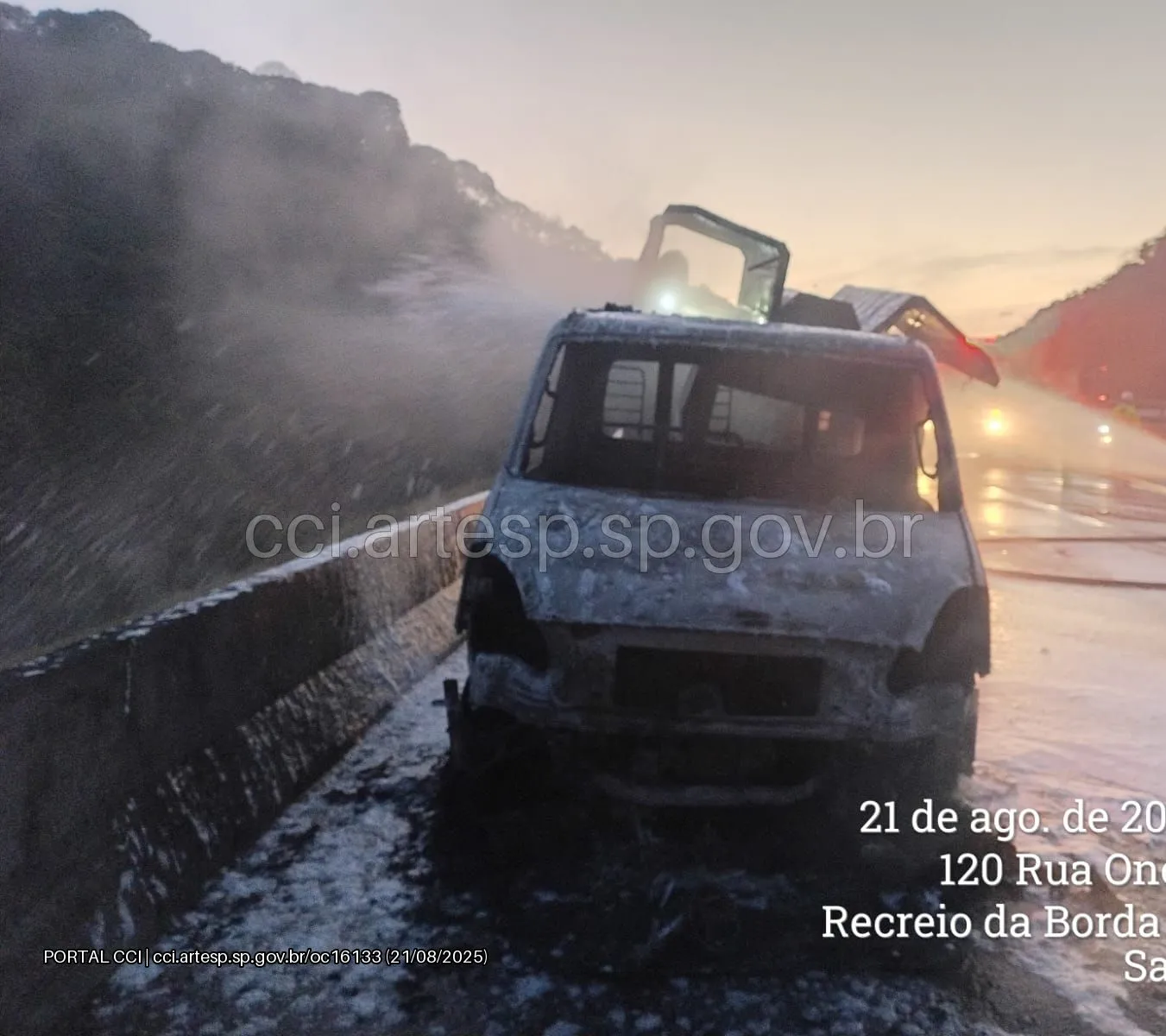 Caminhonete Iveco Daily rodoanel