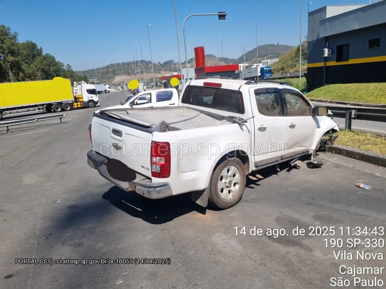Caminhonete S10 rodovia anhanguera