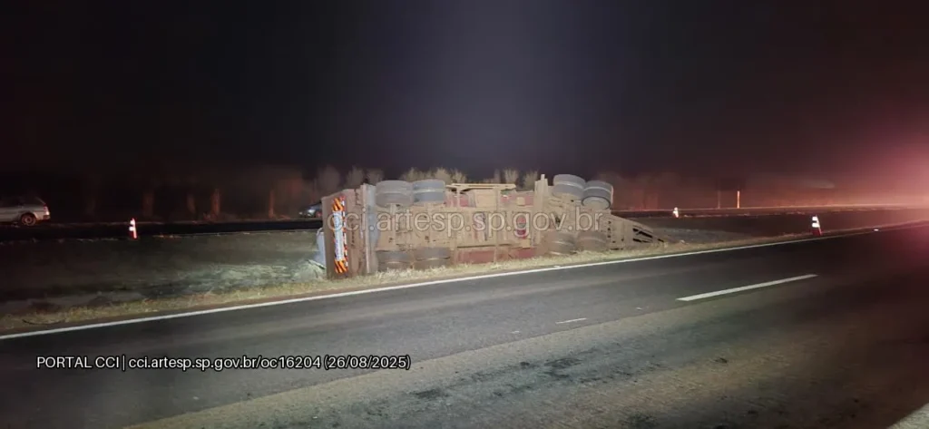 Carreta Scania R440 Guará rodovia Anhanguera