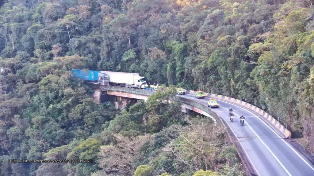 Carretas rodovia Anchieta