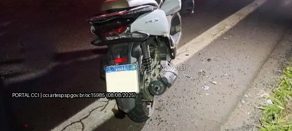 Moto Honda 150 rodovia Anhanguera