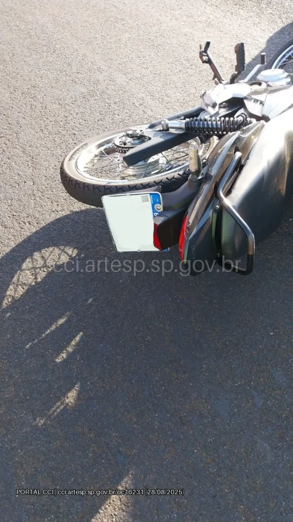 Moto Honda CG 160 rodovia Anhanguera