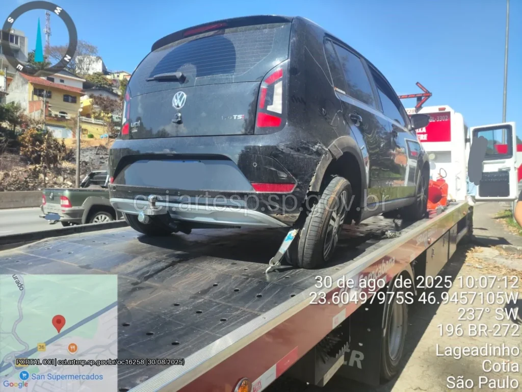 VW Up rodovia Raposo Tavares