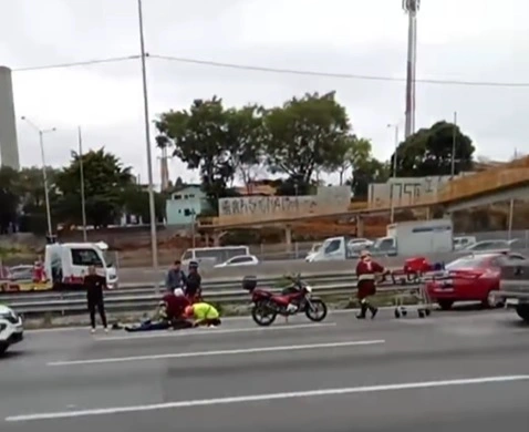 acidente moto rodovia dutra