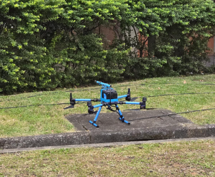 drone limpeza ViaMobilidade testa drones para manutenção e limpeza nas estações da Linha 5-Lilás