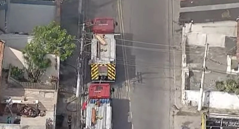 Incêndio avenida Gabriela Mistral