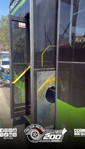 ônibus pedra