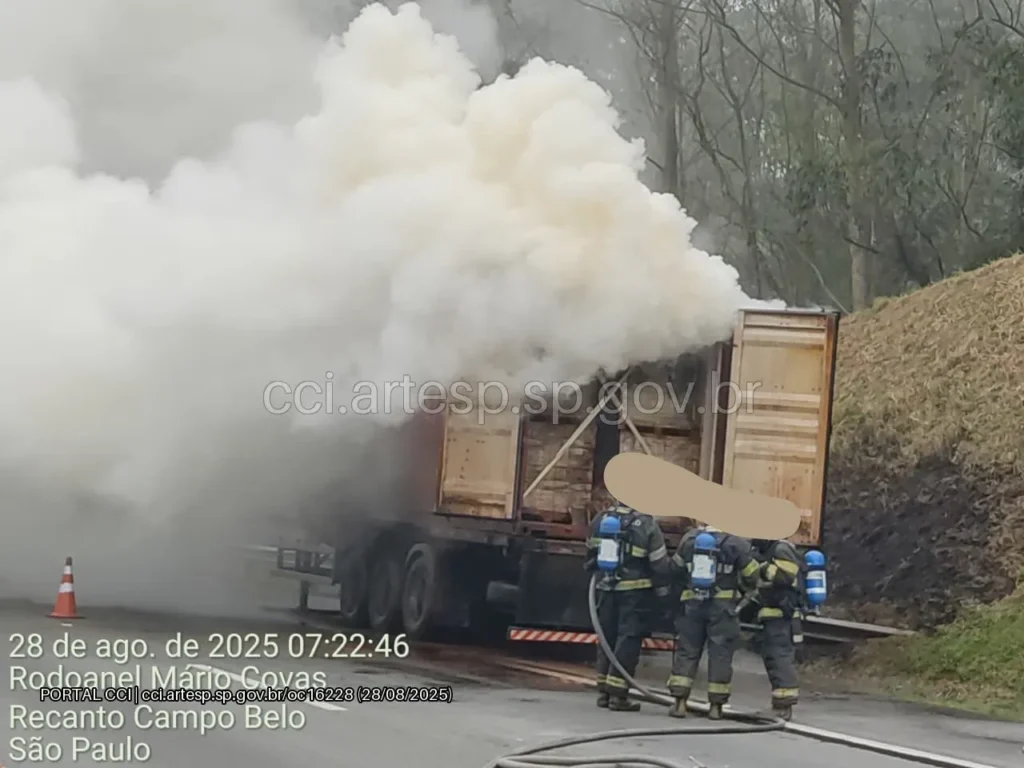 rodoanel km 52 incêndio