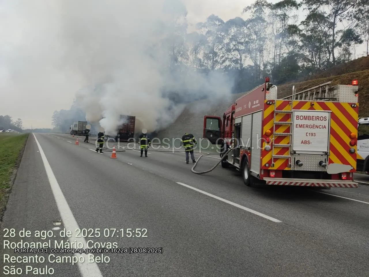 rodoanel km 52 incêndio