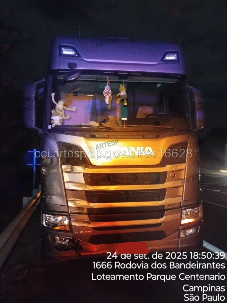 CVC Scania 540 rodovia dos Bandeirantes
