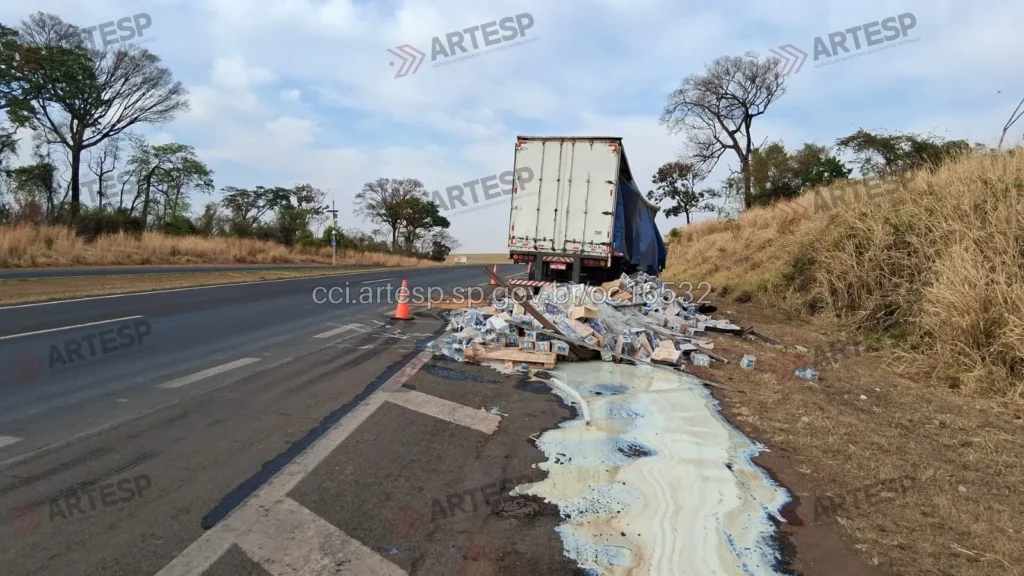 Carreta Mercedes-Benz Axor 1933 rodovia Anhanguera