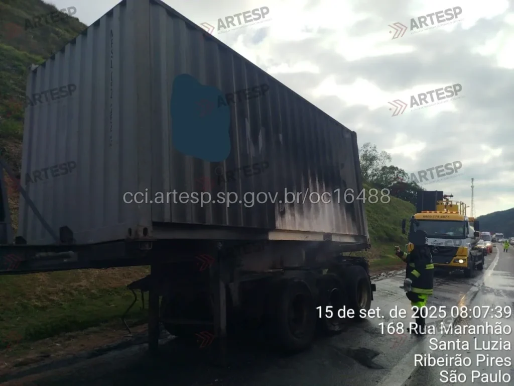 Carreta Mercedes-Benz Axor rodoanel santo andré segunda spmar