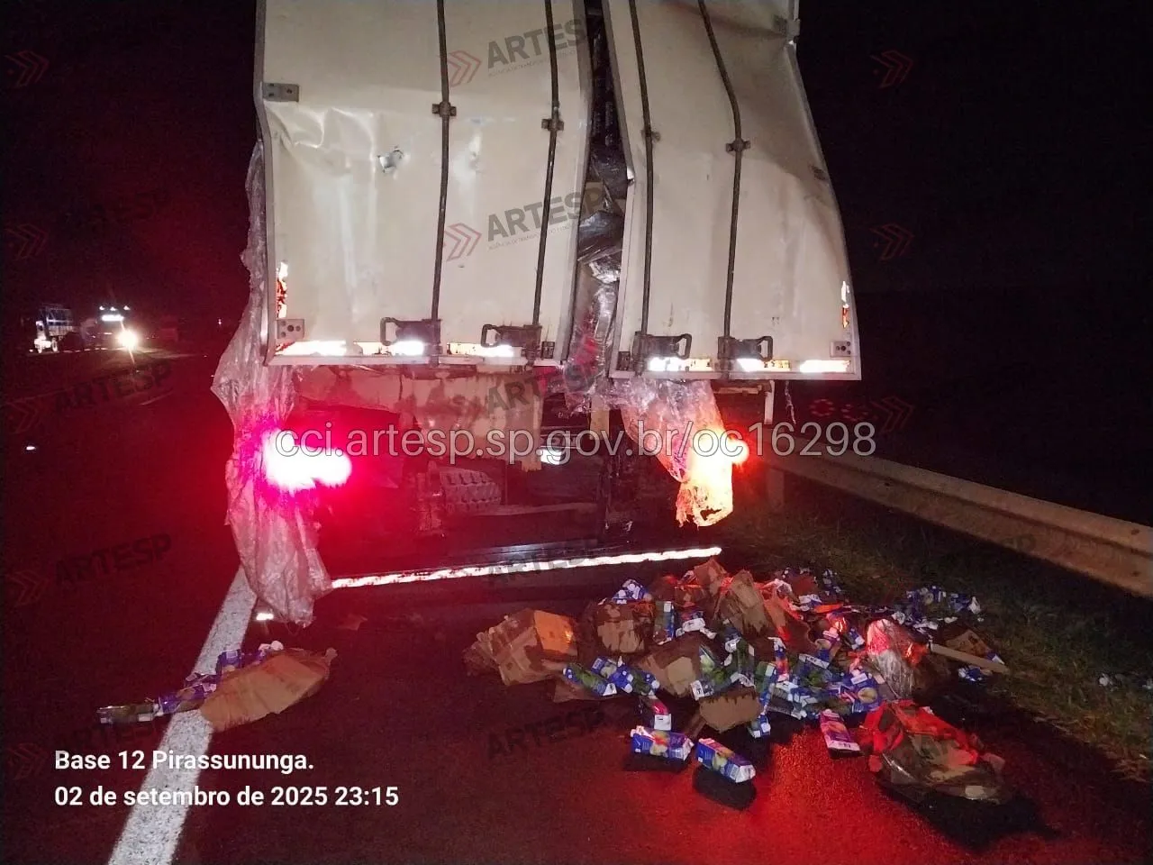 Carreta Volvo FH 460 rodovia anhanguera santa rita